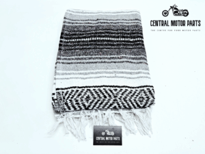 Mexicaanse zilver en wit Deken – 755301