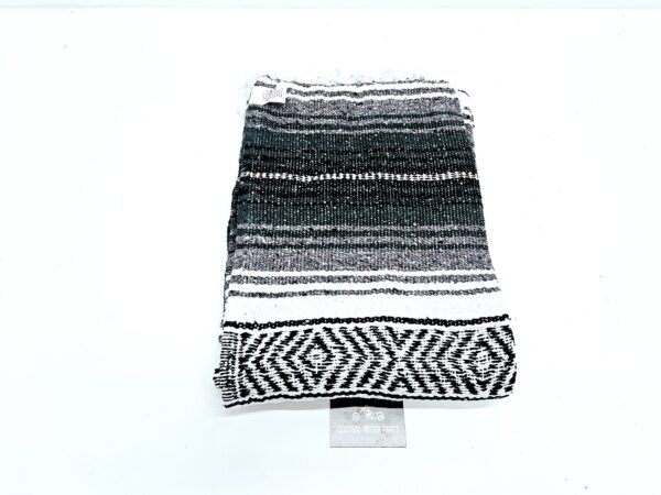 Mexicaanse Forest green en houtskool Deken – 755303