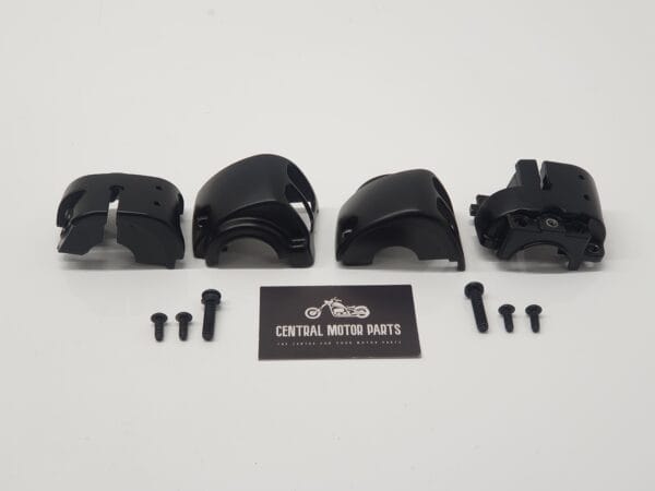 Zwarte Hendelset Dyna – Softail – Sportster 2011 - up