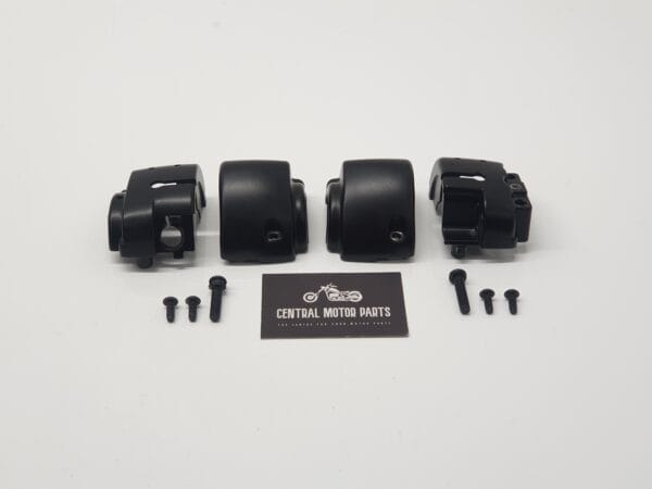 Zwarte Hendelset Dyna – Softail – Sportster 2011 - up