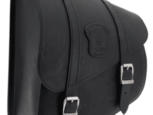 Texas Leather Swingarm tas 5.5L Softail 2018-nu zwart