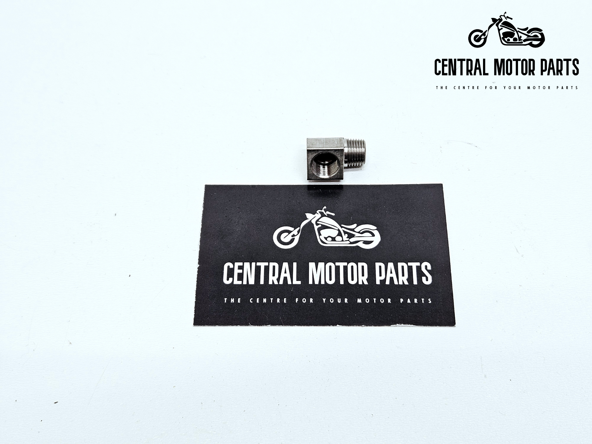Oil fitting adapter 90 graden RVS – 900373