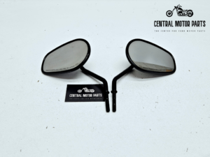 Tapered short stem mirrors Black – 92023-03
