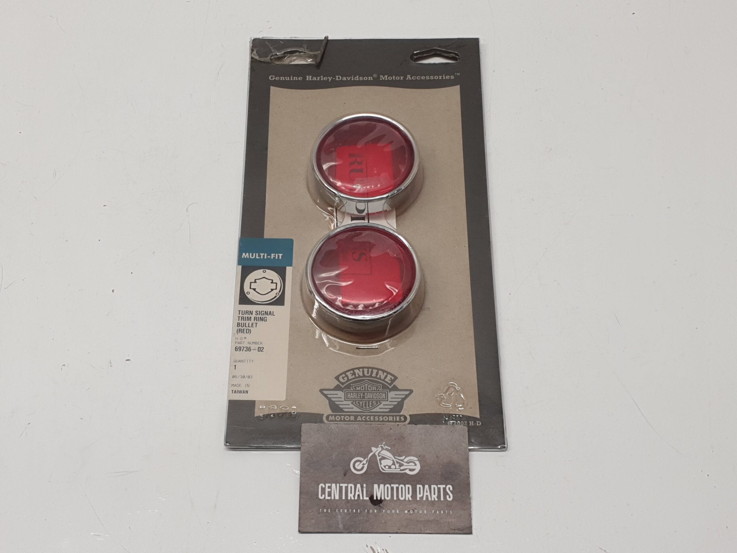 Knipperlicht Trim Ring kit voor Bullet style Harley Davidson