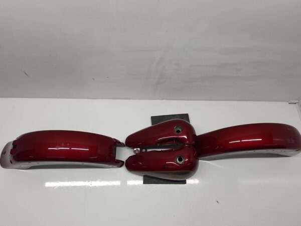 Spuitset Heritage Softail EVO P. Silver/Red