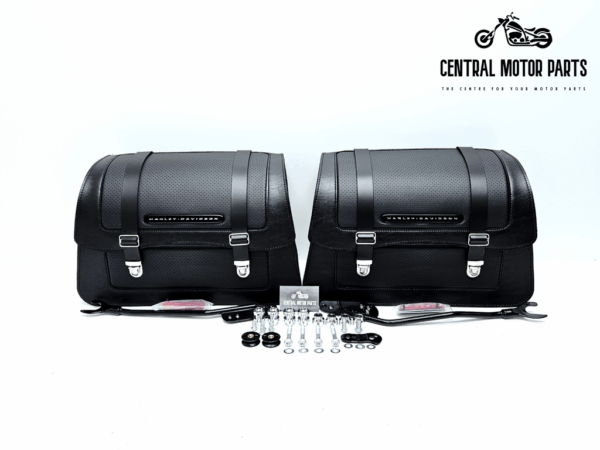 Afneembare Vinyl Black Tassen Softail 2018-up – 90201561