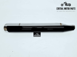 Chromen Demper + zwart hitteschild Sport Glide 2018-2024 – 64900453 + 65400364