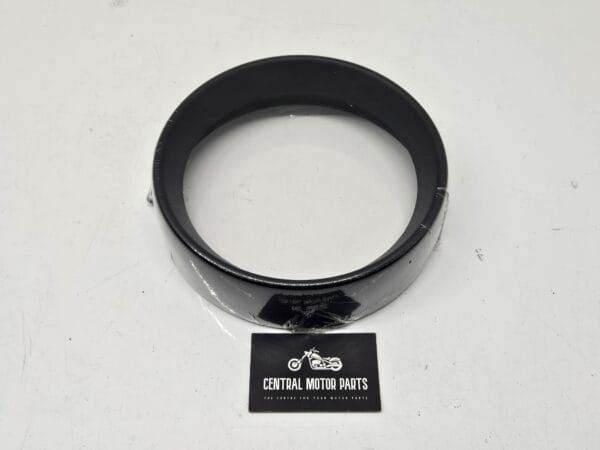 7 inch Trim Ring Wrinkle Black Softail-trike 1994-2021