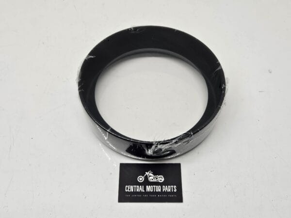 7 inch Trim Ring Wrinkle Black Softail-trike 1994-2021