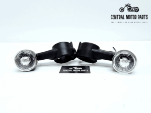 Zwarte knipperlichten voorkant Sportster S 2021-up – 67801126 + 67801007