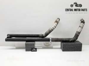 Zwarte Uitlaat Softail Evo 1986-1999