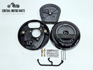 107ci Air Cleaner Gloss Black Softail 2018-2024 – 29000128 + 61300604