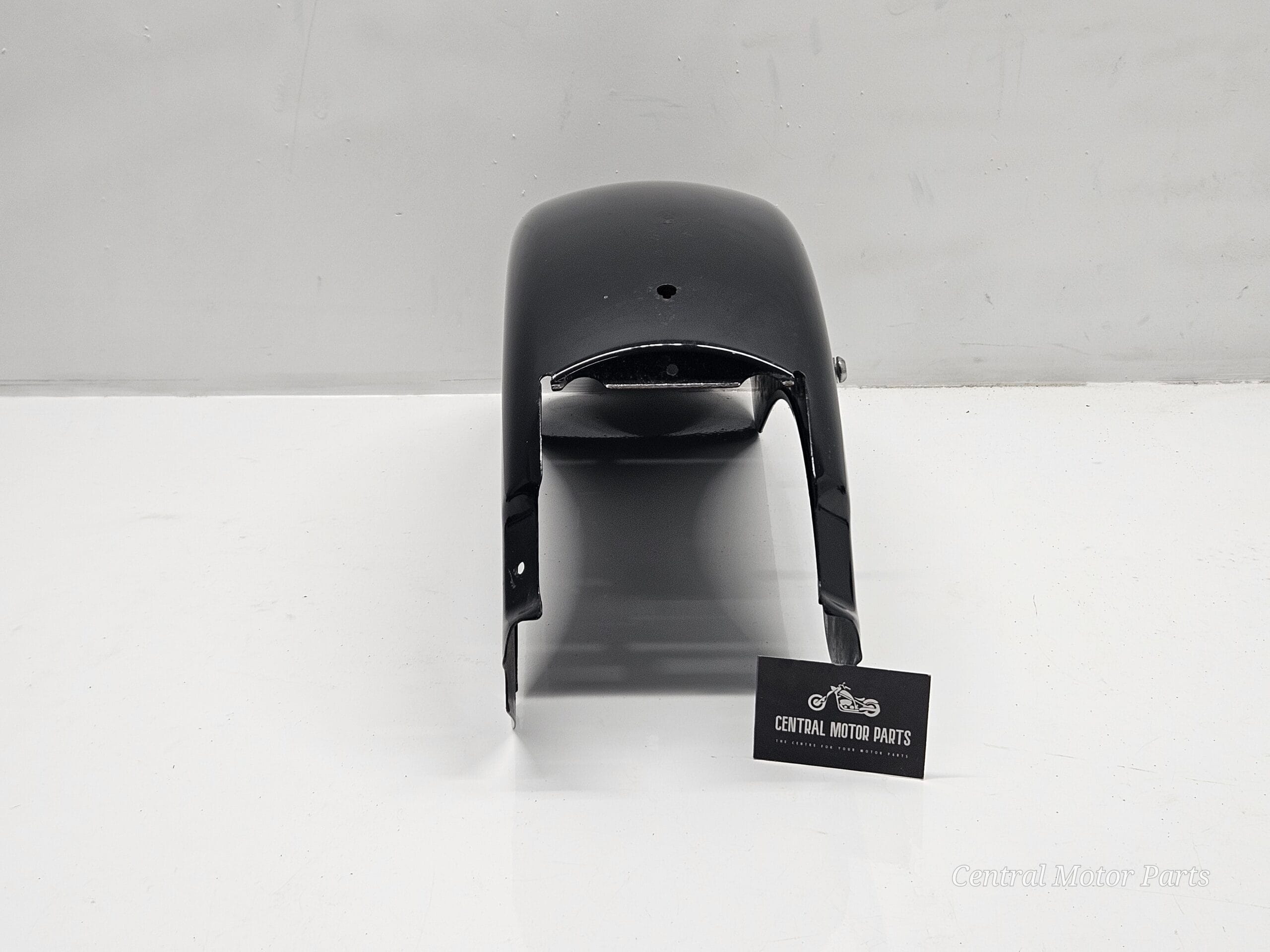 Voor Spatbord Fatboy zwart met logo - Harley Davidson