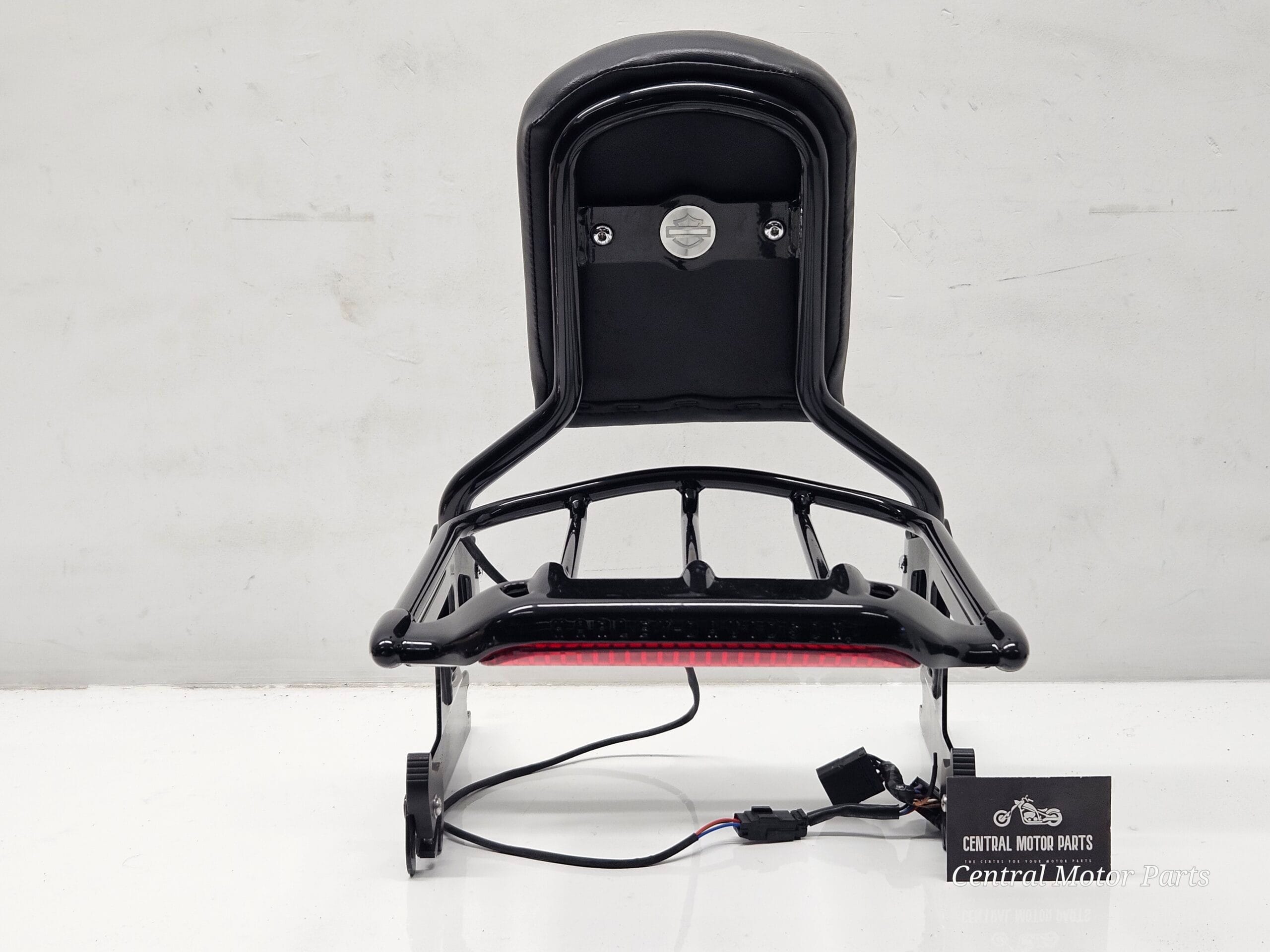 Sissy Bar + LED Light kit + Air Wing Bagagerek Fat Boy 07-17