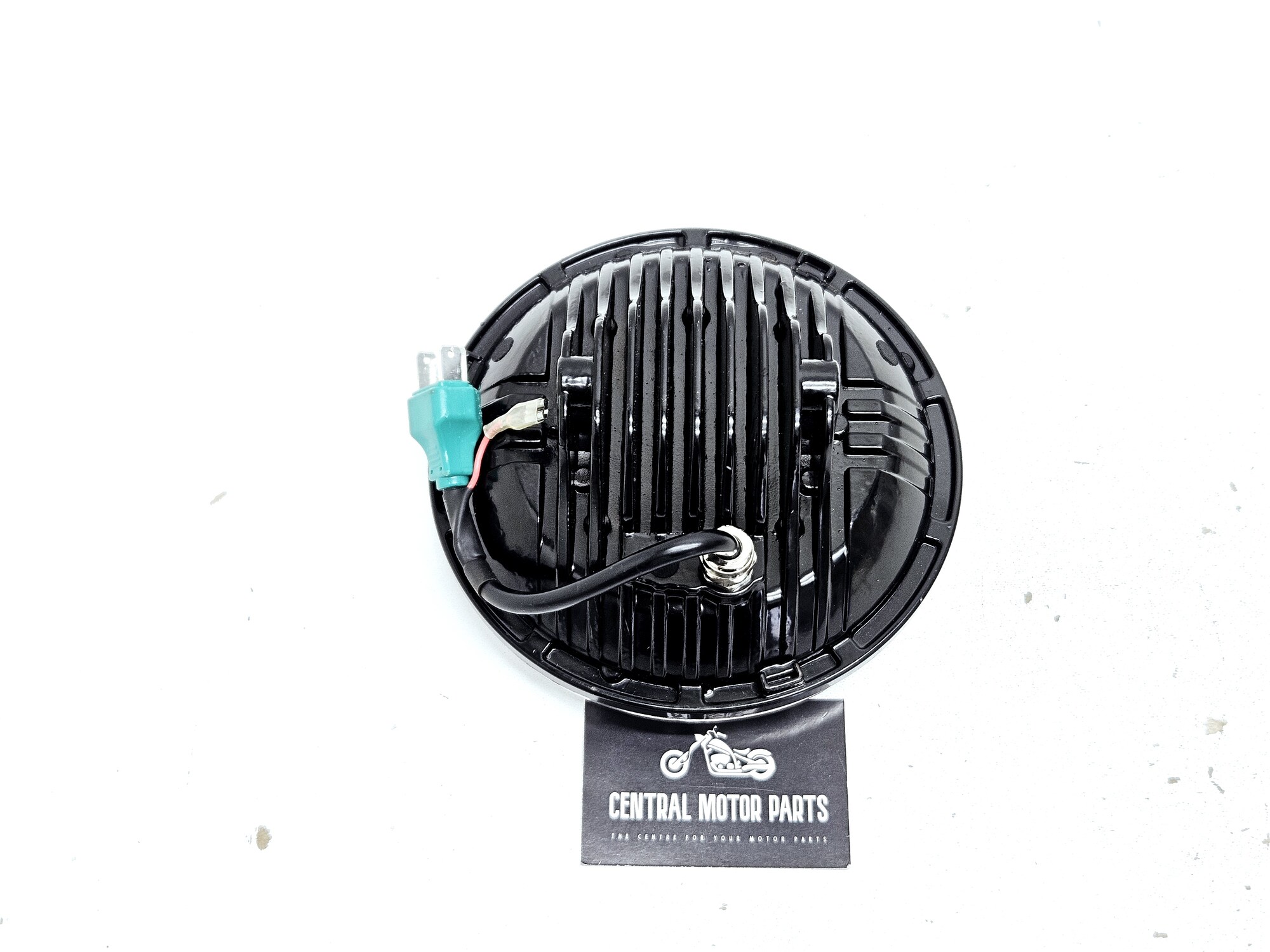 Chrome 7 inch LED Headlamp with E Approval