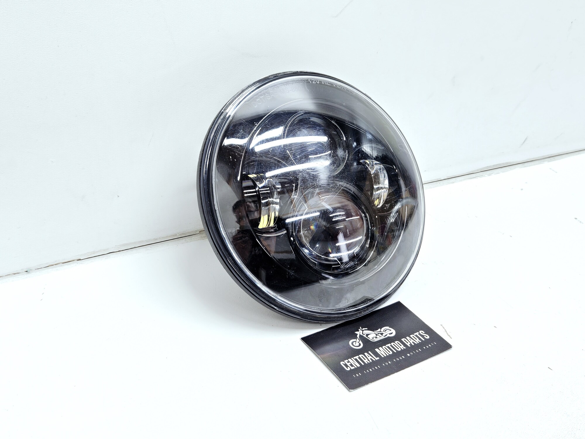 Black 7 inch Headlamp LED