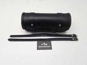 Toolrol Indiana zwart leer