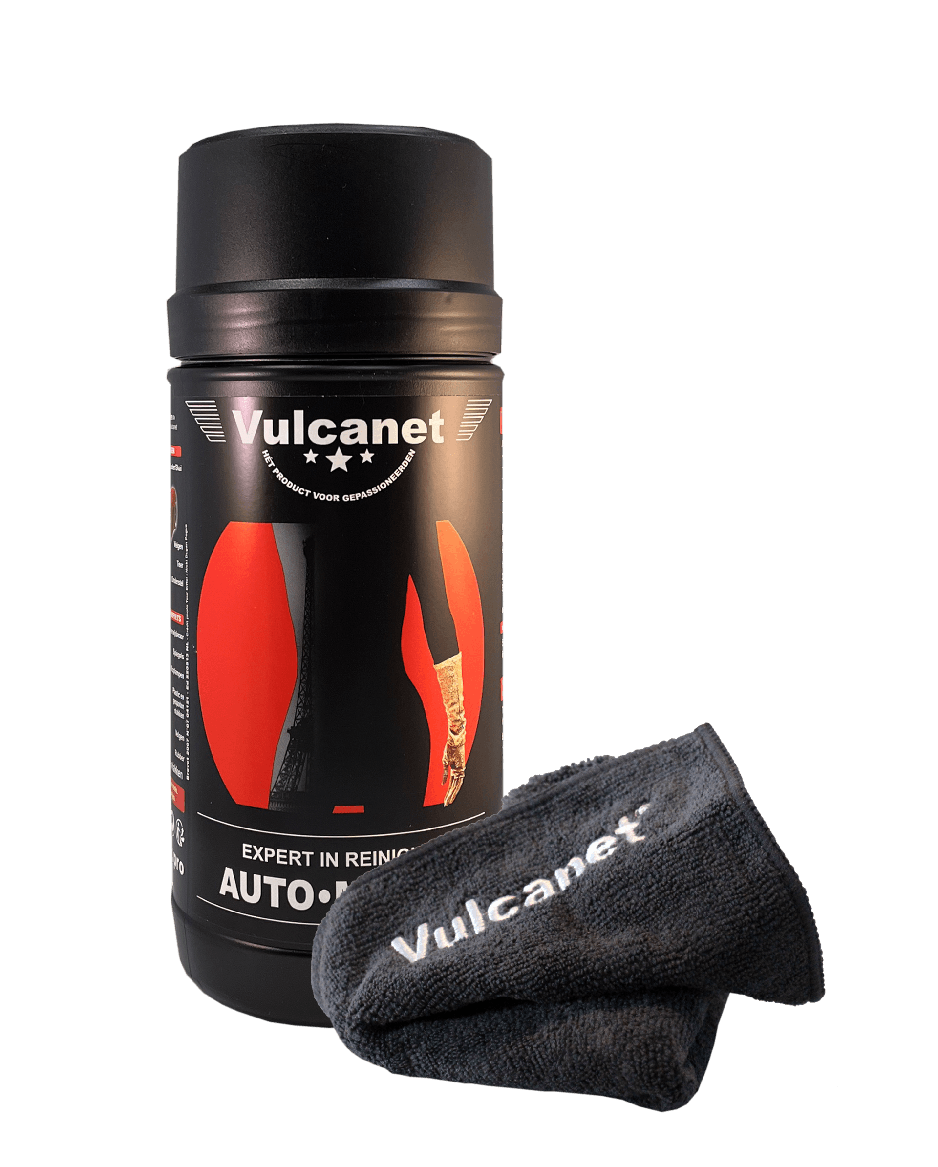 Vulcanet met Microvezeldoek