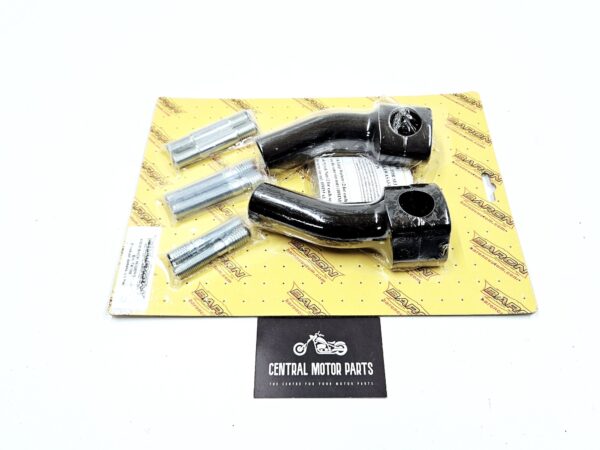 Baron Kickback Risers 1 inch black – 0602-0565