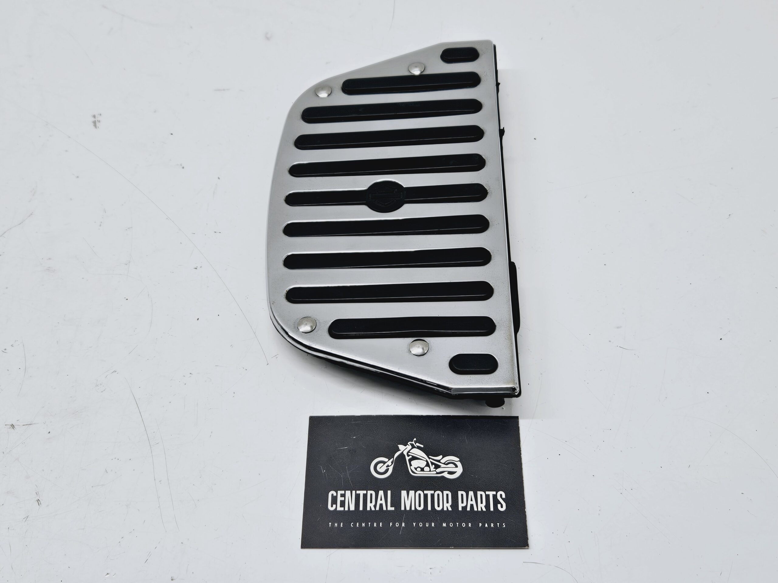 Chroom en rubber Footboard insert 50177-95