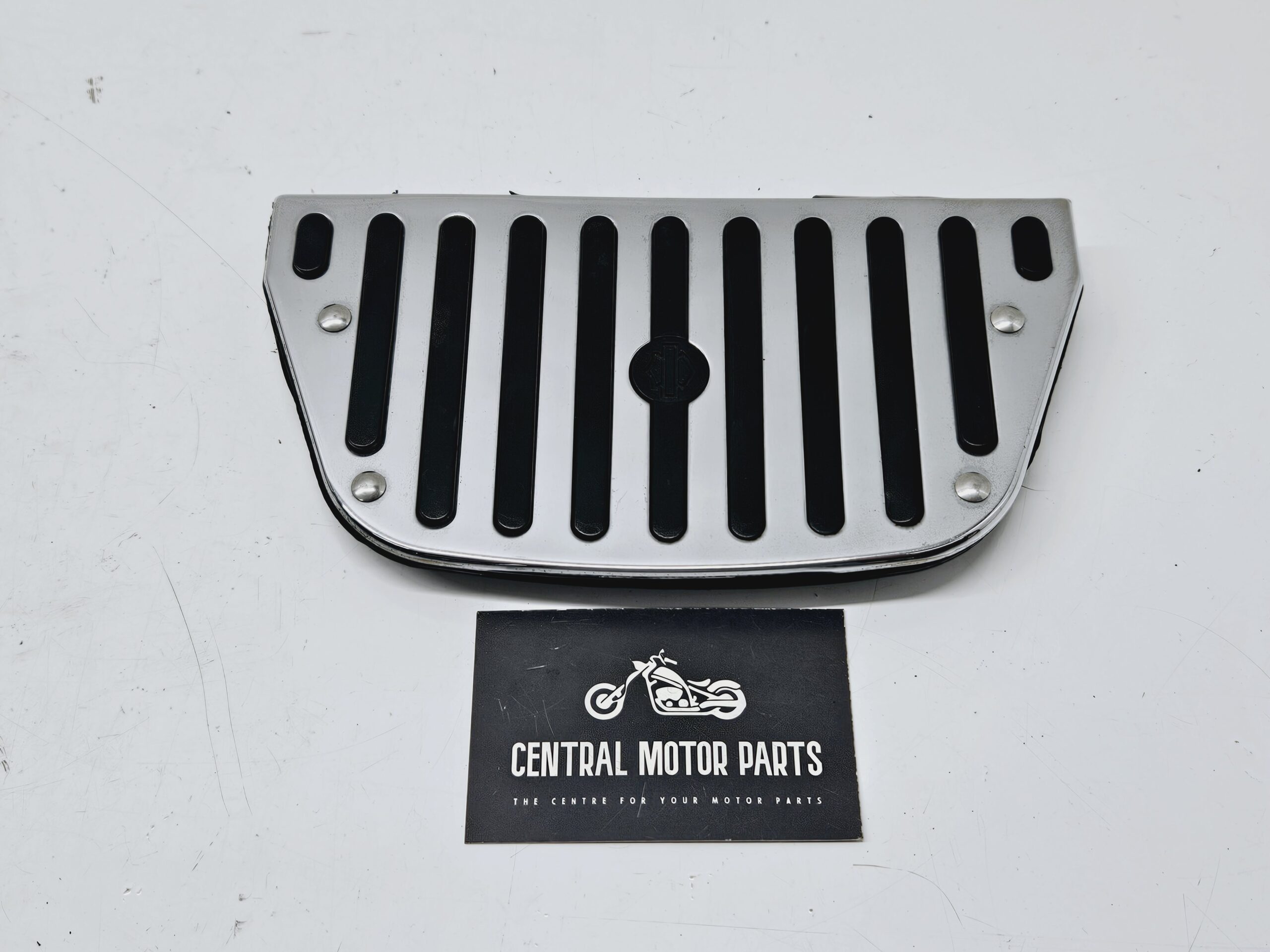 Chroom en rubber Footboard insert 50177-95