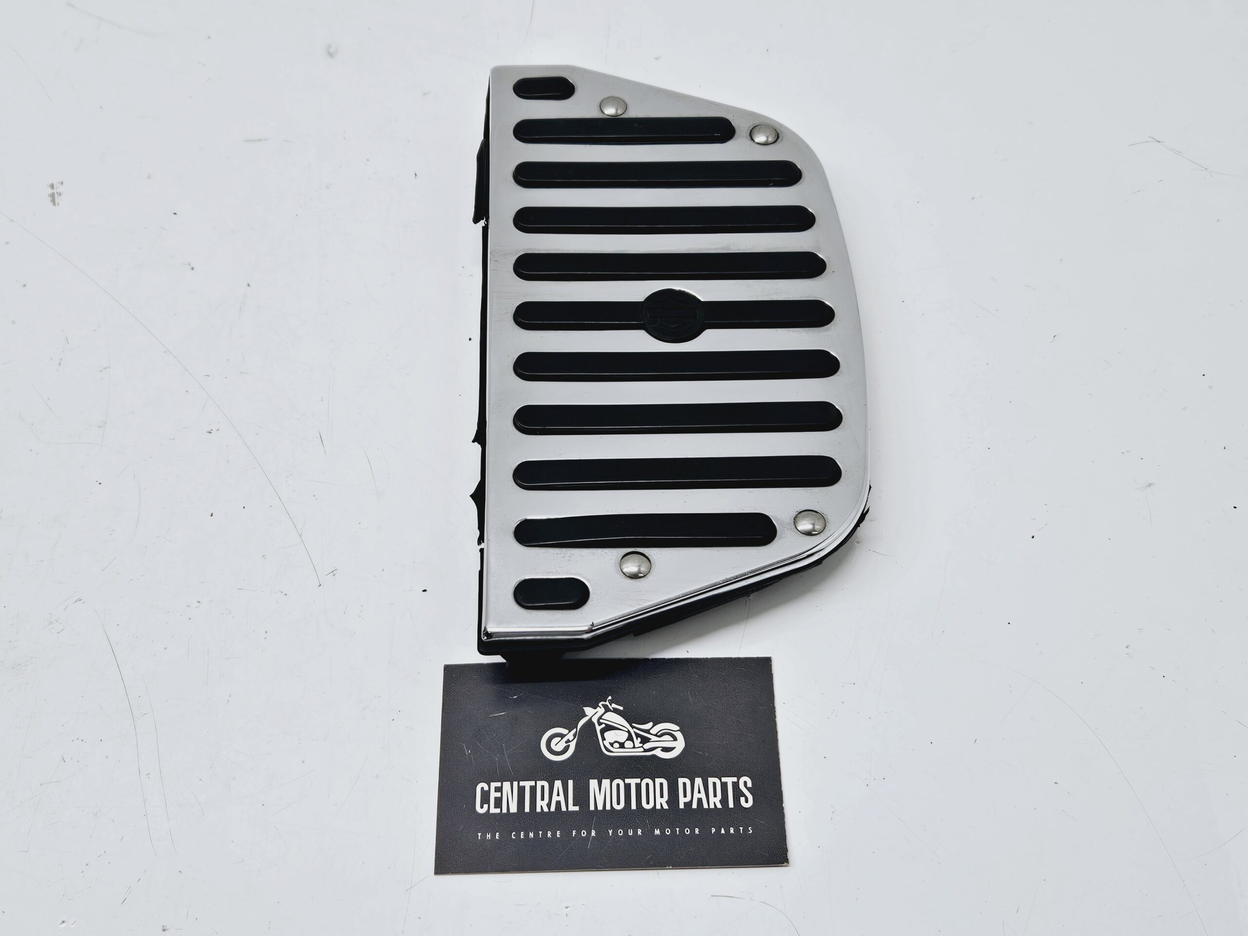 Chroom en rubber Footboard insert 50177-95