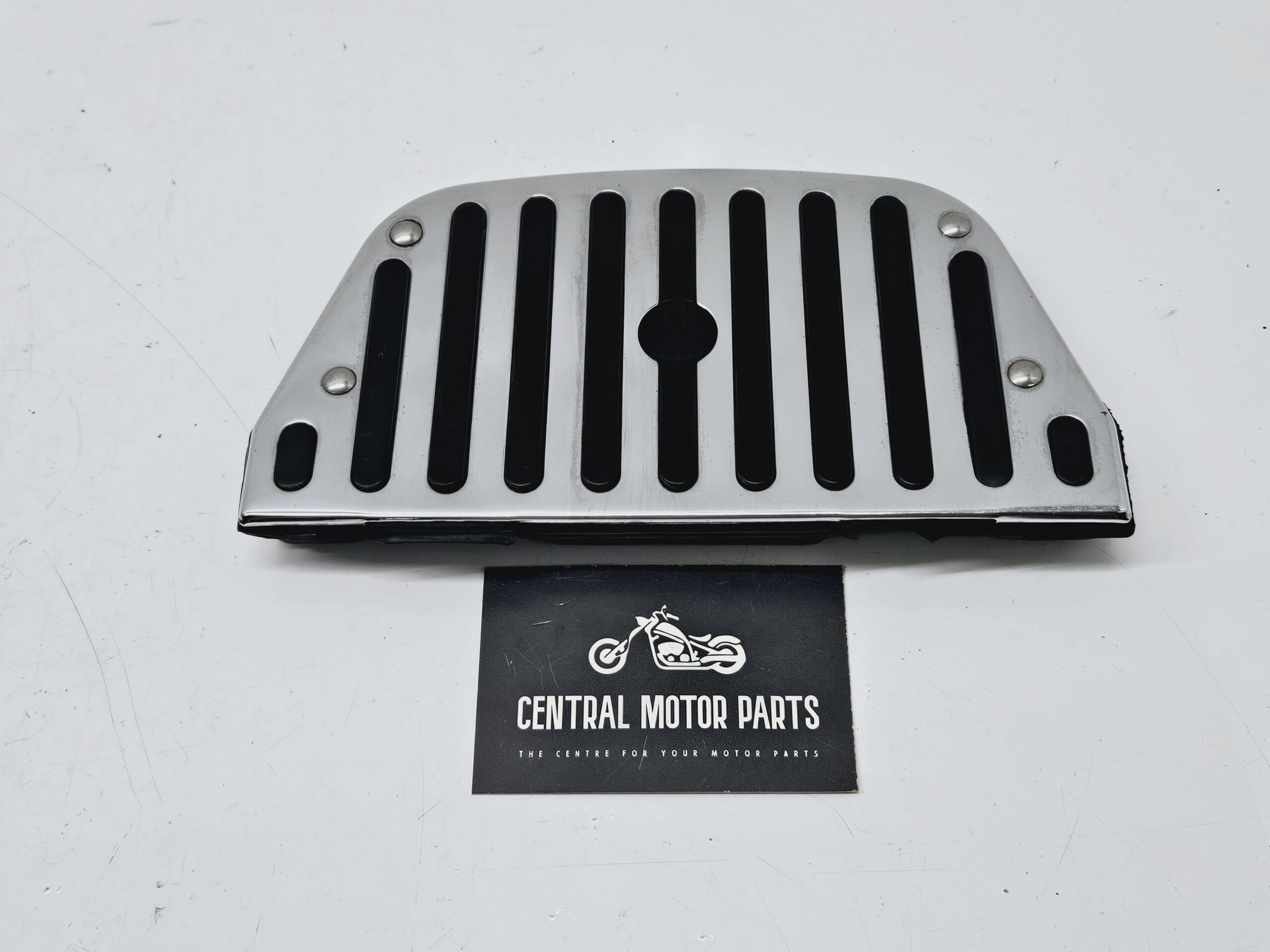 Chroom en rubber Footboard insert 50177-95