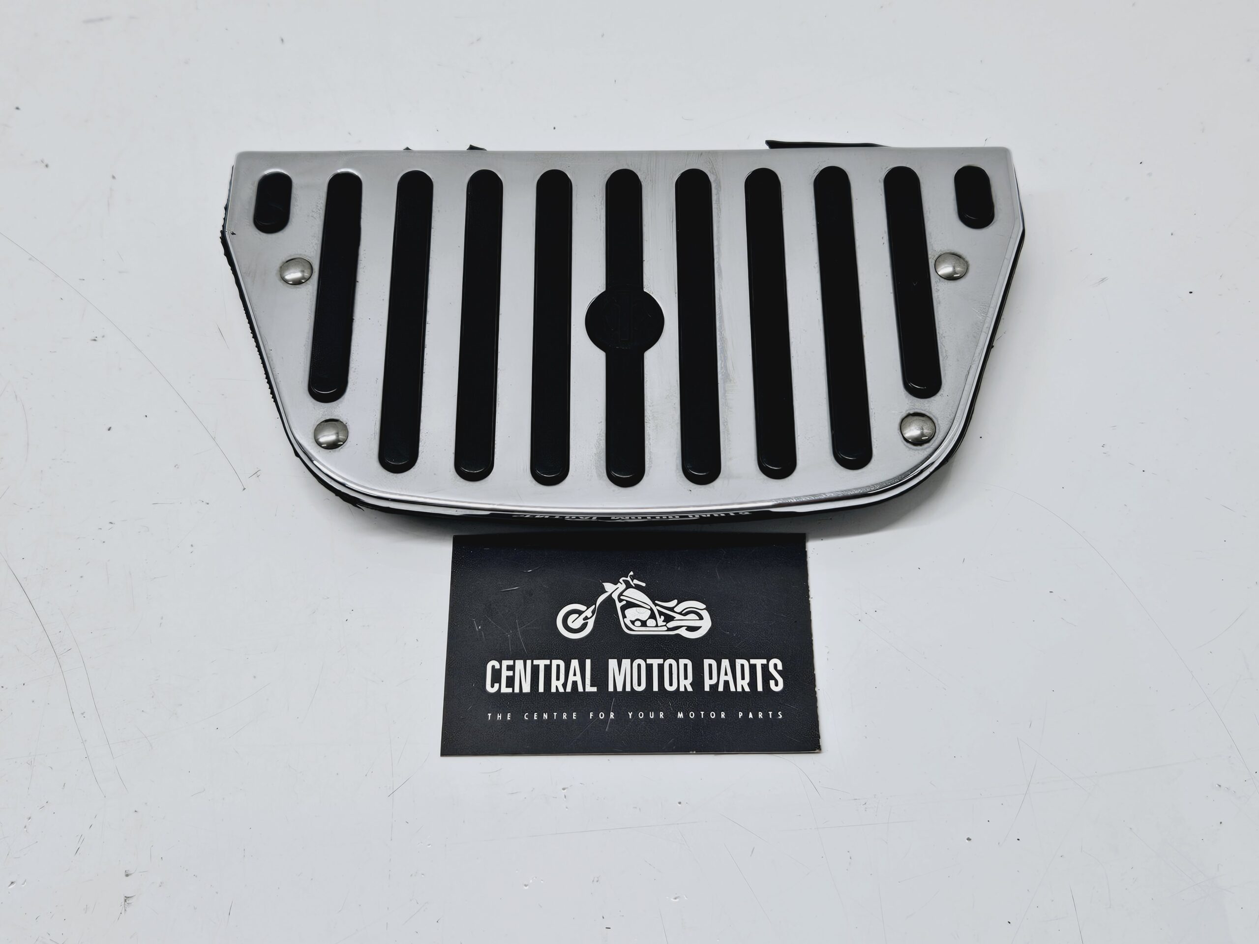 Chroom en rubber Footboard insert 50177-95