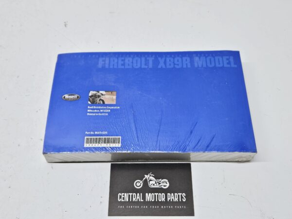 2003 Buell Firebolt XB9R owner’s Manual – 99475-03