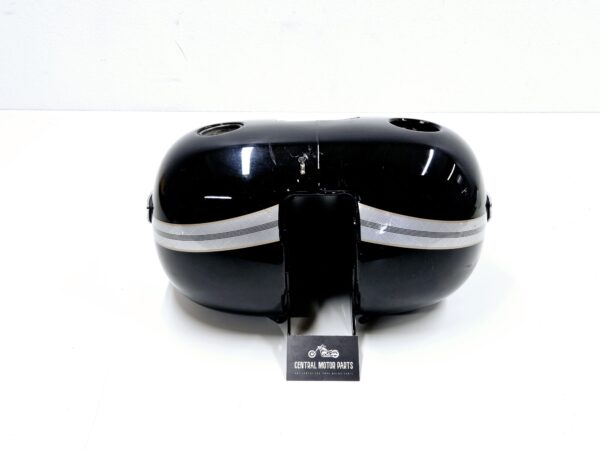 Benzine tank Vivid Black Anniversary Softail 2000-2007 Injectie – 62180-00 + 62198-03