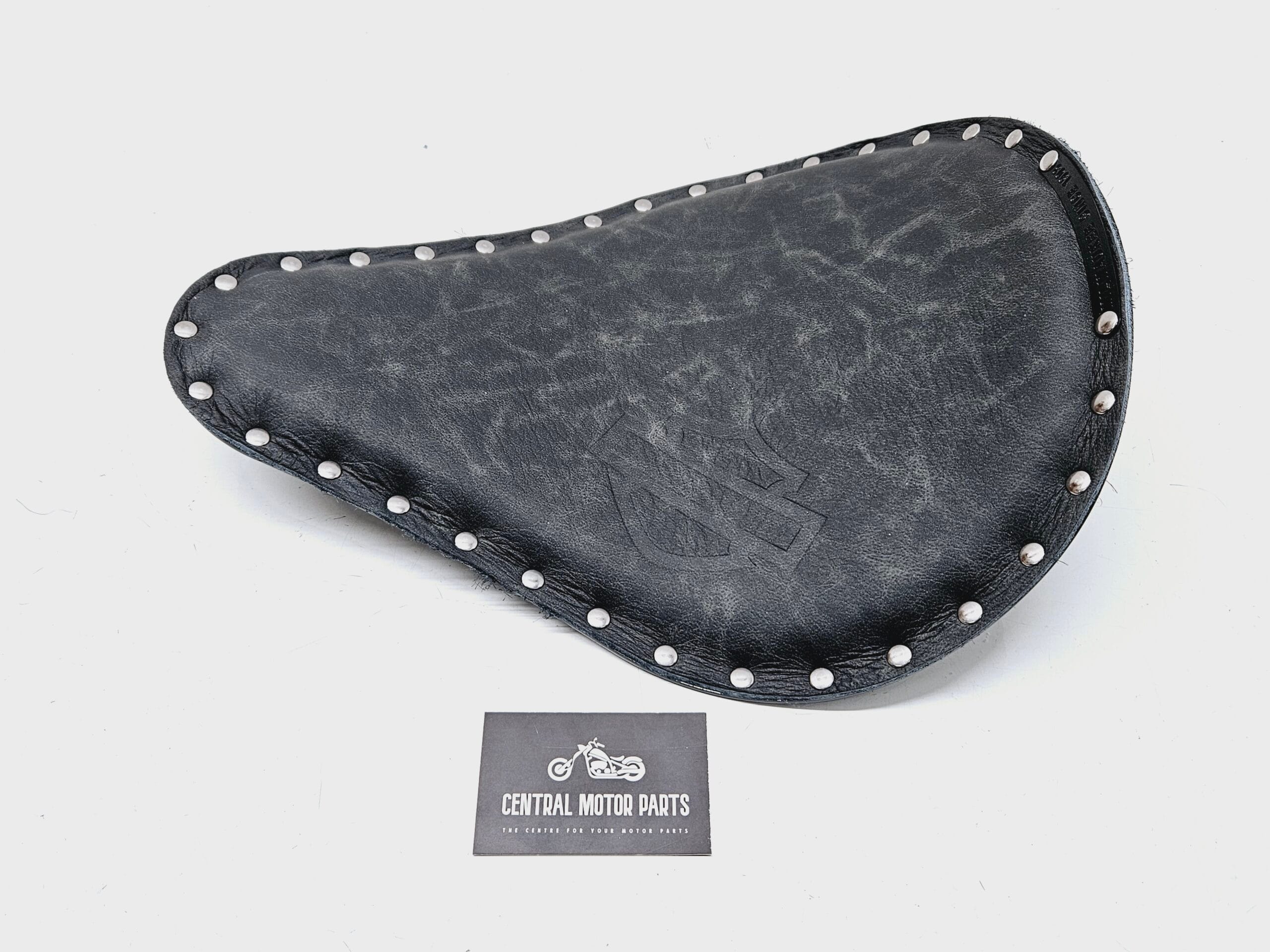 Zwart leren Solo Bobber zadel Softail 2018-up – 52000320