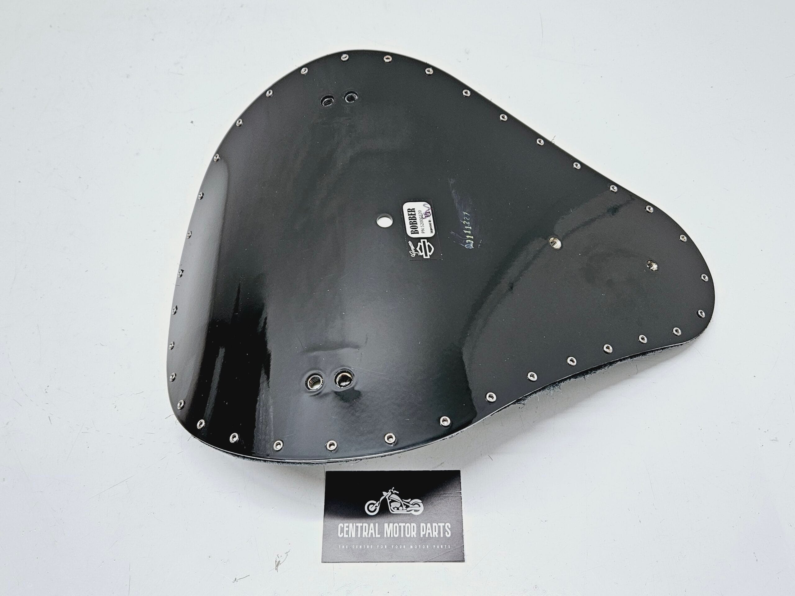 Zwart leren Solo Bobber zadel Softail 2018-up – 52000320