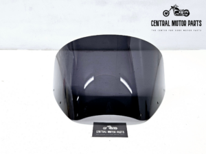 Memphis Shade 11 inch Dark Black smoked windscherm Dyna