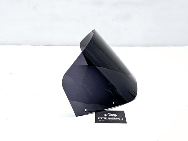 Memphis Shade 11 inch Dark Black smoked windscherm Dyna