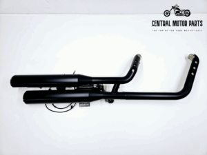 Zwarte uitlaat Softail 2018-up – 64901186 + 65600264