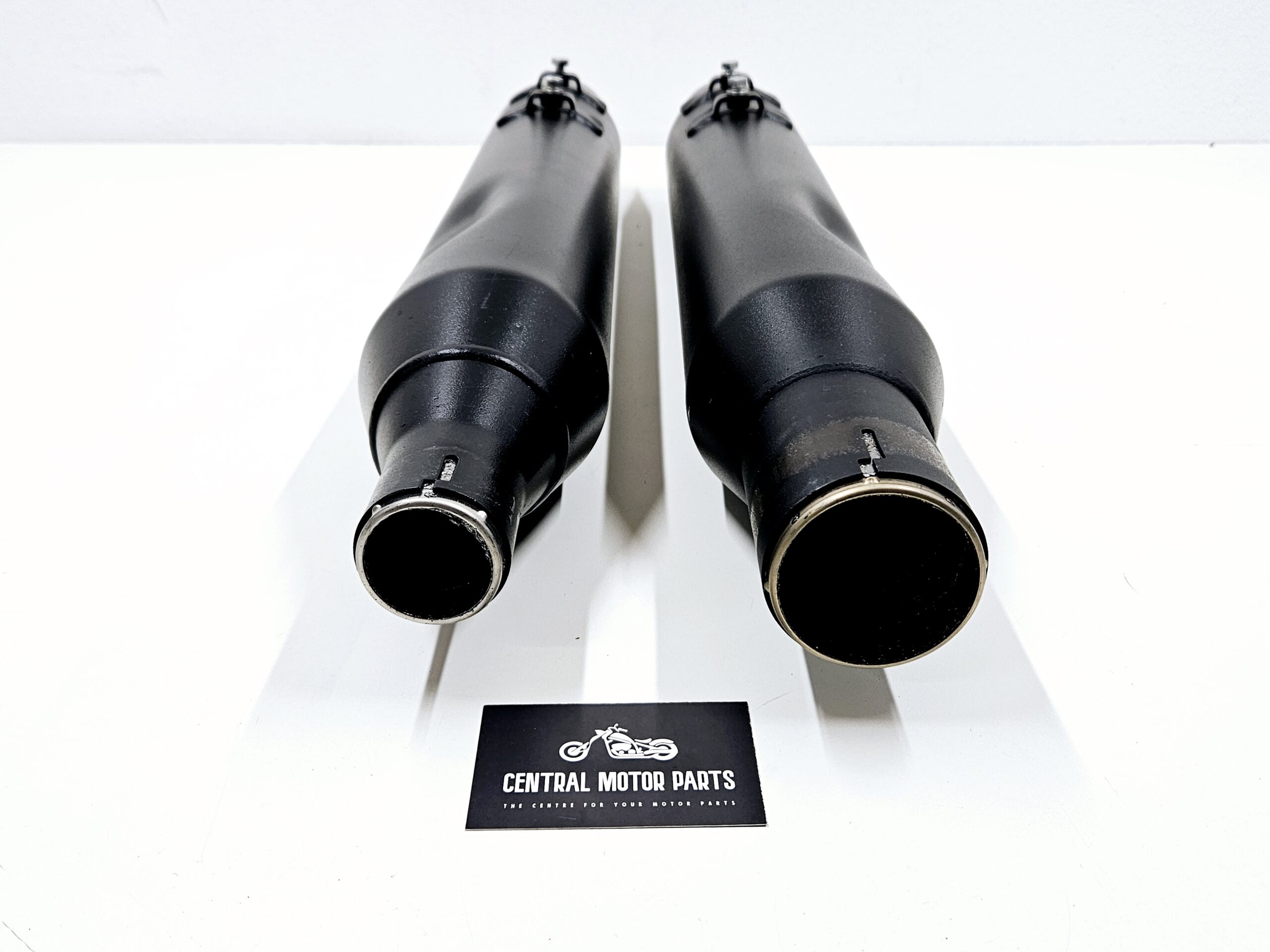 Zwarte Uitlaat Dempers Touring 2017-up – 64900954 + 64900955