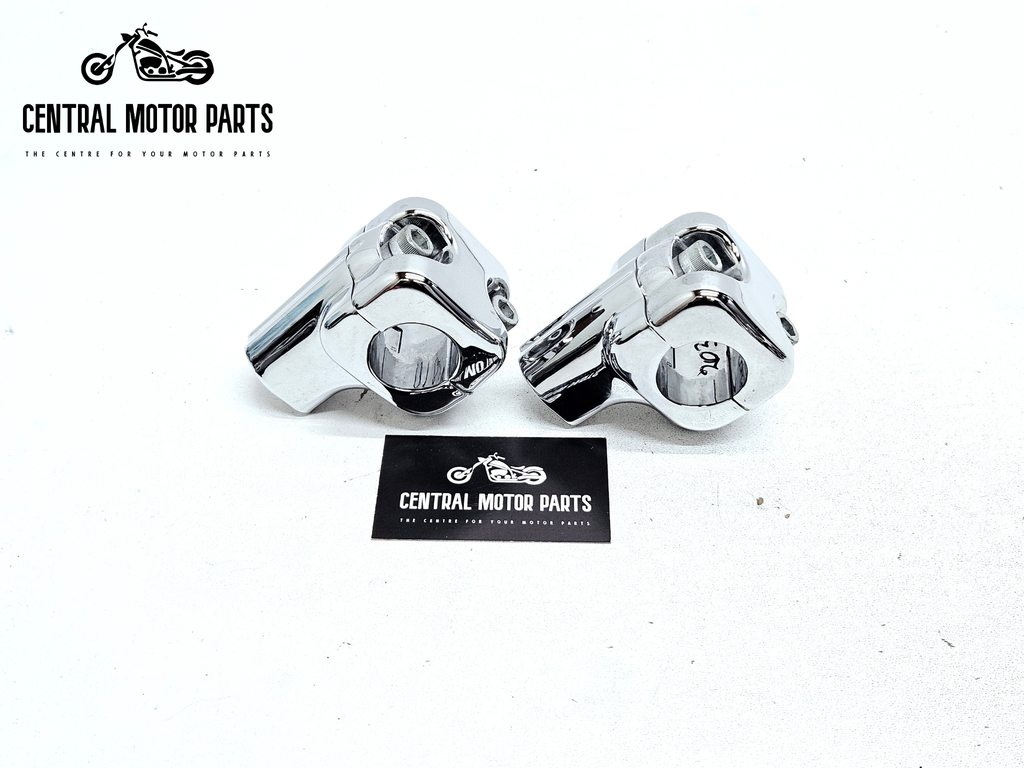 Fat Bar Risers Chrome 1.25 inch – 56887-07 + 56889-07