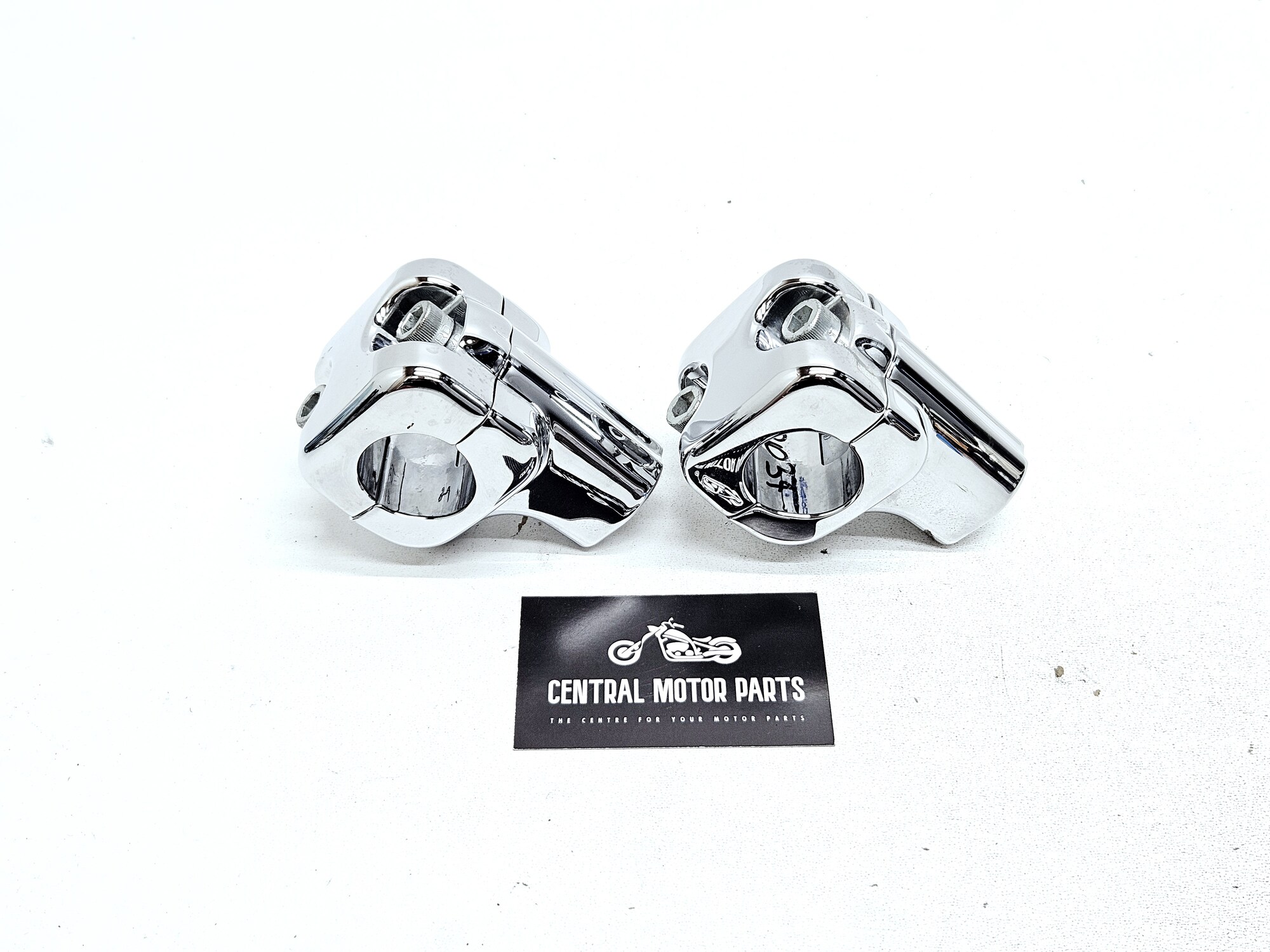 Fat Bar Risers Chrome 1.25 inch – 56887-07 + 56889-07