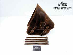 Swingarm tas Bruin met messing gespen voor Softail – 756977