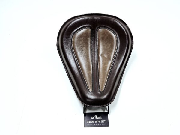 Bruin Leer Bobber Look Solo zadel Softail-Dyna-Sportster – 52000278 + 54074-10