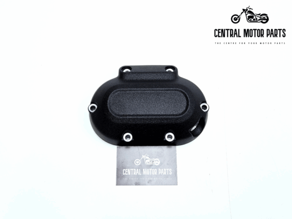 Transmission cover Wrinkled Black Softail-Touring M8 – 25800079 + 25700072