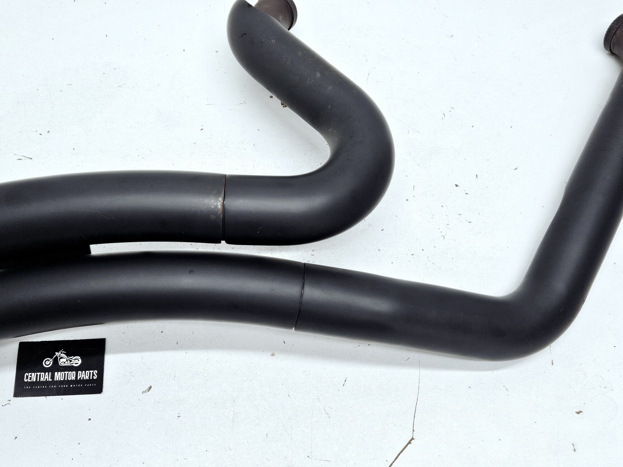 Black Big Radius Exhaust vance and Hines Softail 1986-2017 – 46079