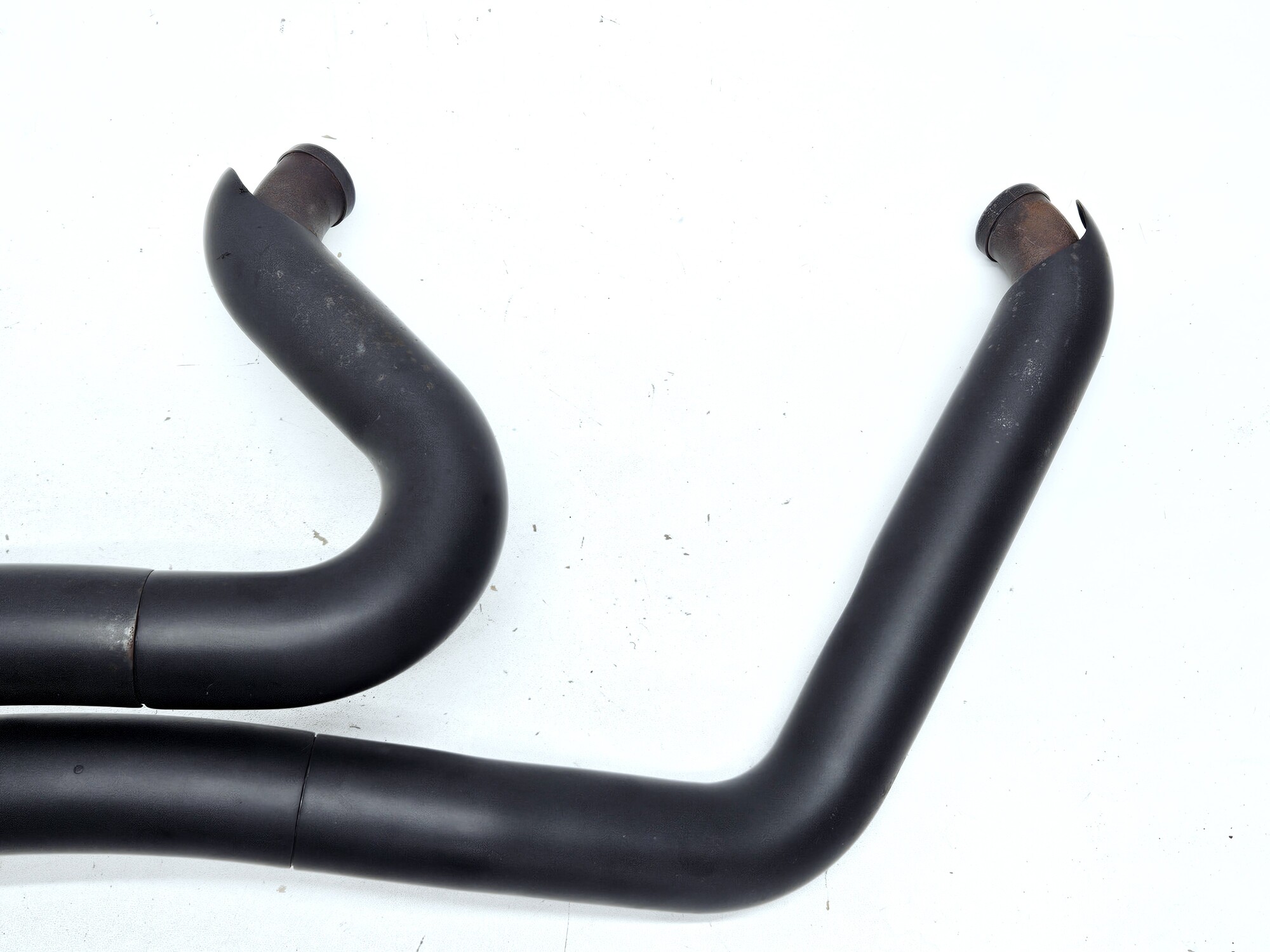 Black Big Radius Exhaust vance and Hines Softail 1986-2017 – 46079