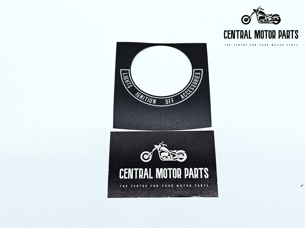Ignition Switch Decal – 900550