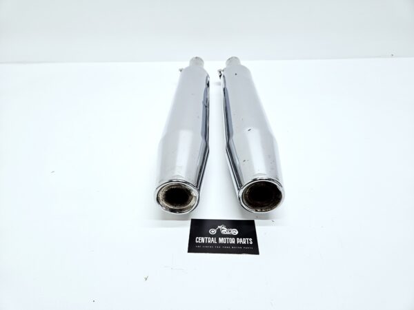 Slip ons Softail 2000-2003 chroom – 65682-00 + 65685-00