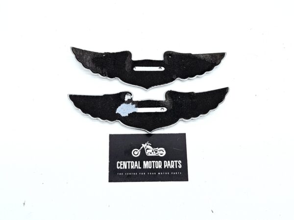 Medaillons Tank Harley Davidson Rood-Chroom