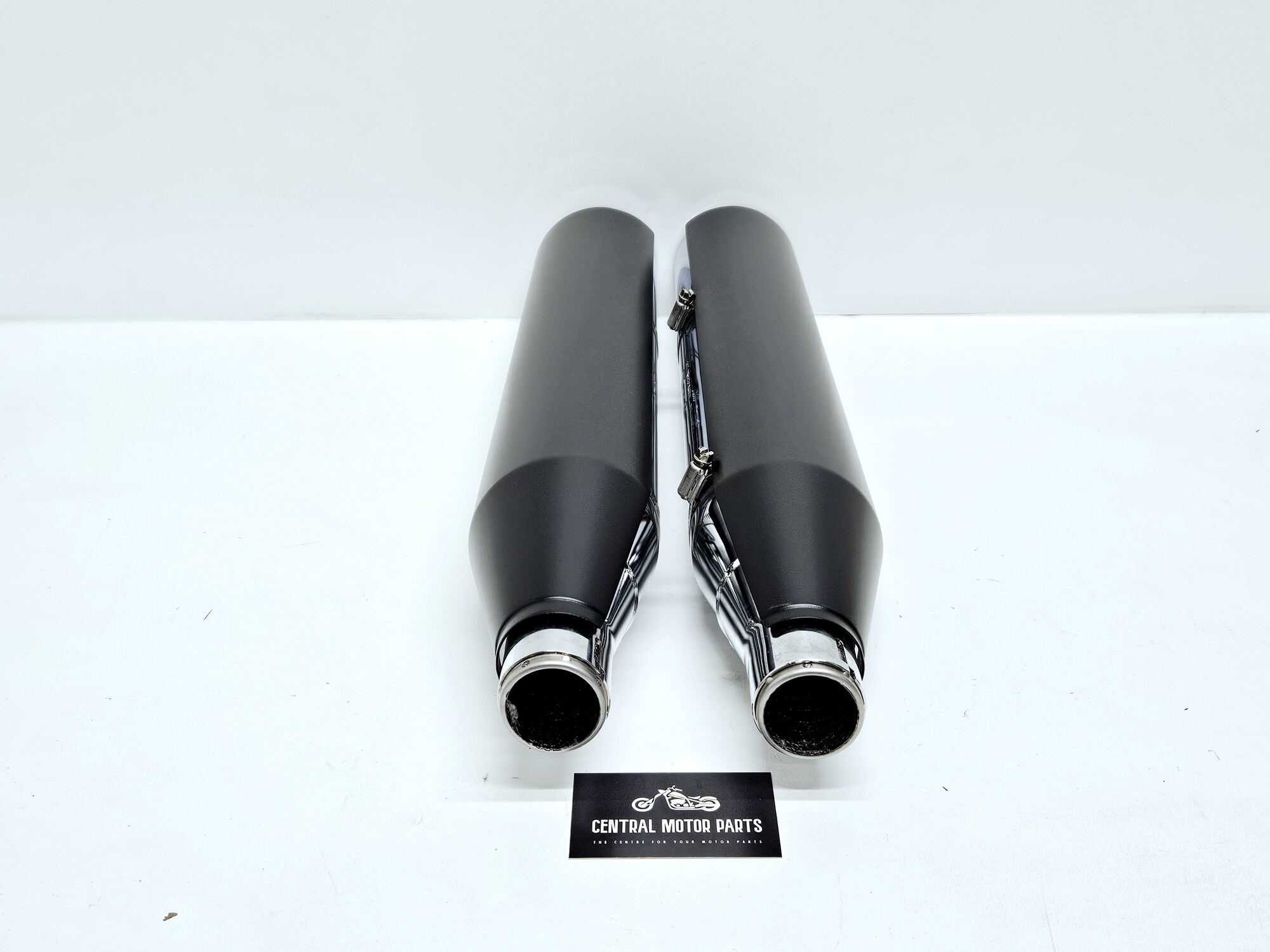 Dempers Softail 2018-up + Denim Black hitteschilden – 64900460 + 65400272