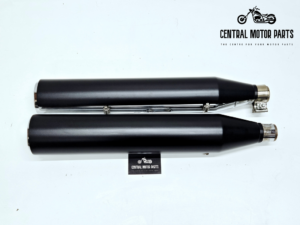 Dempers Softail 2018-2020 + Denim Black hitteschilden – 64900460 + 65400272