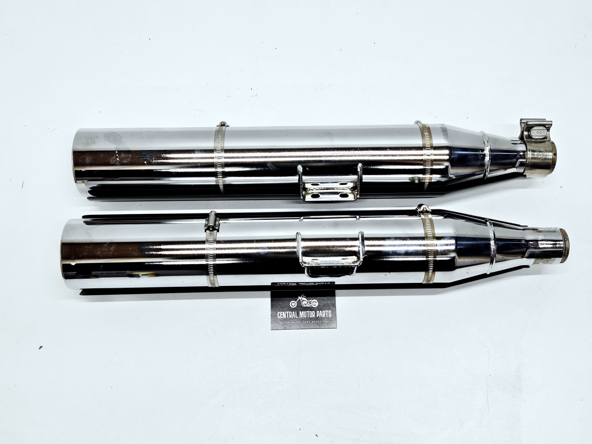 Dempers Softail 2018-2020 + Denim Black hitteschilden – 64900460 + 65400272