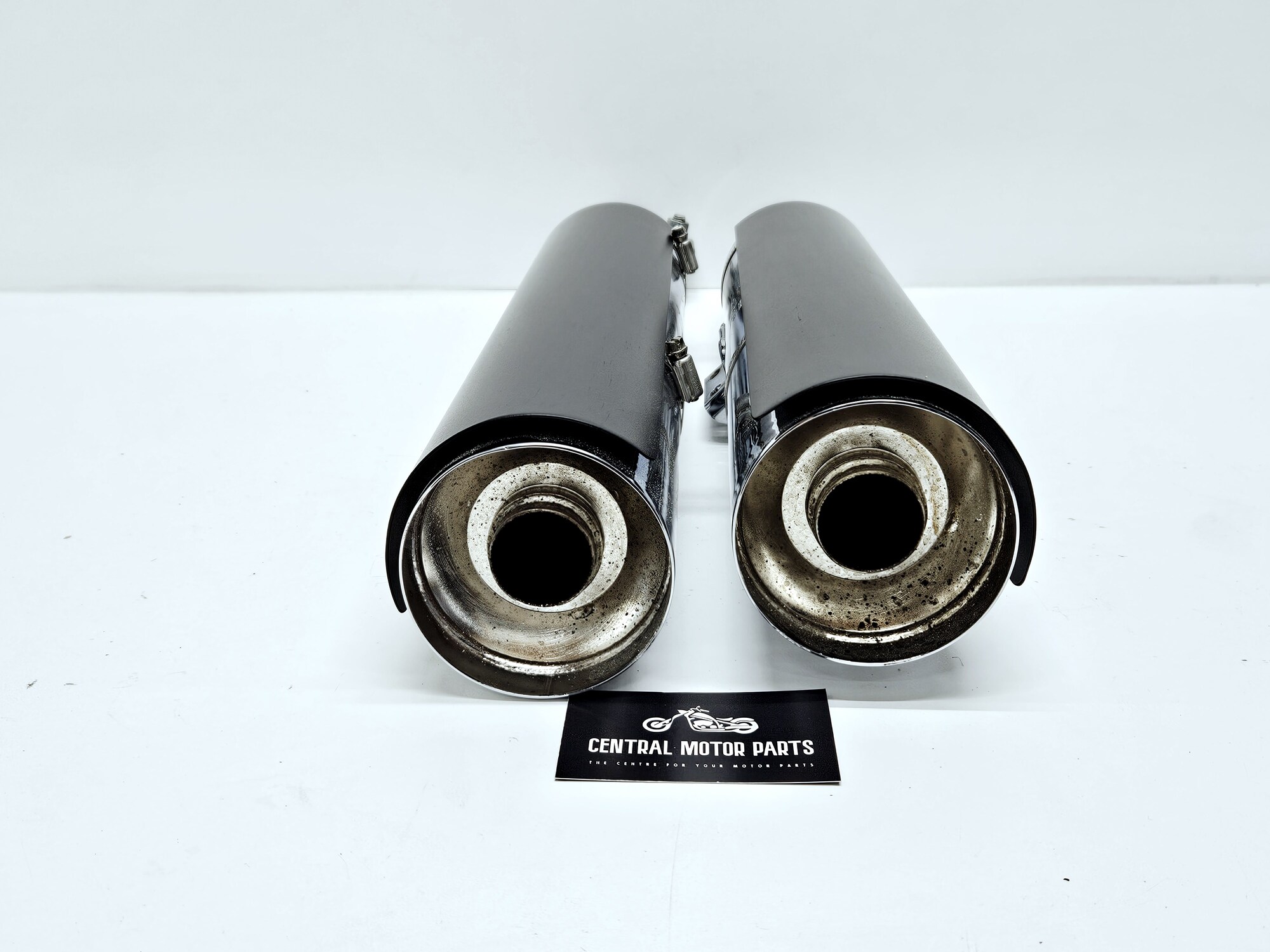 Dempers Softail 2018-2020 + Denim Black hitteschilden – 64900460 + 65400272